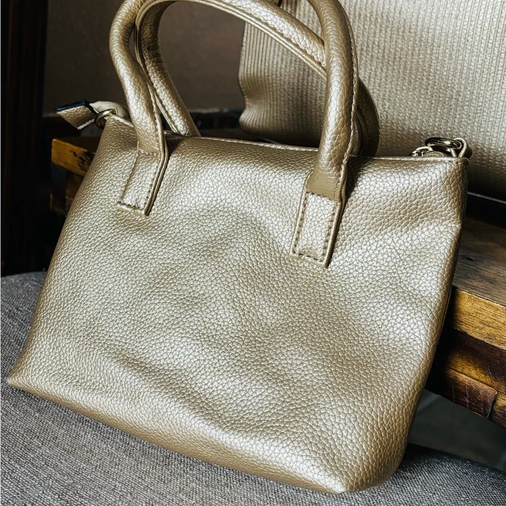 Bella Rose Closet Elegant Gold Satchel 3 Piece - Picture 15 of 16